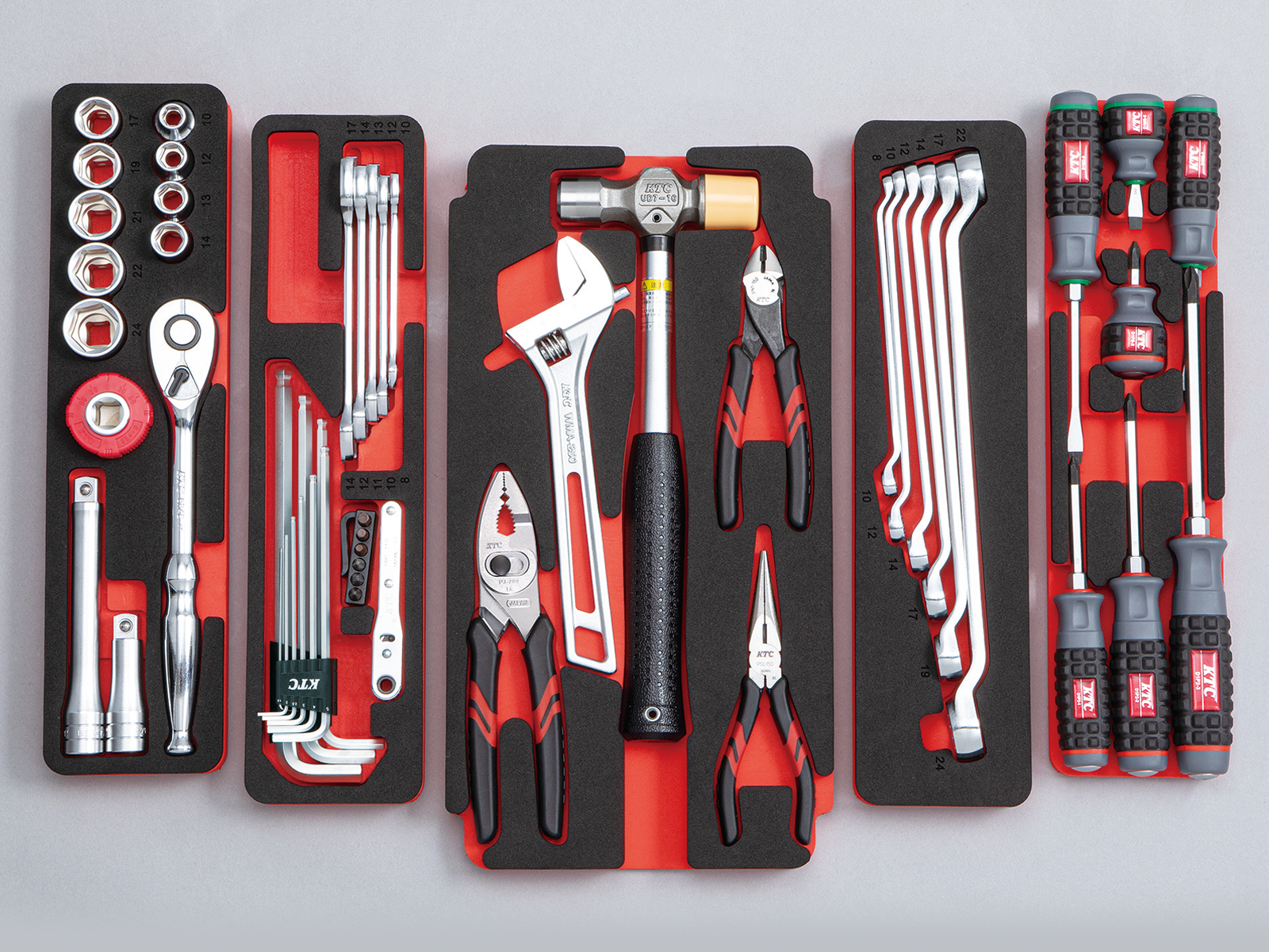 2026SKセール限定品】12.7sq.両開きメタルケースセット[52点] | KTC