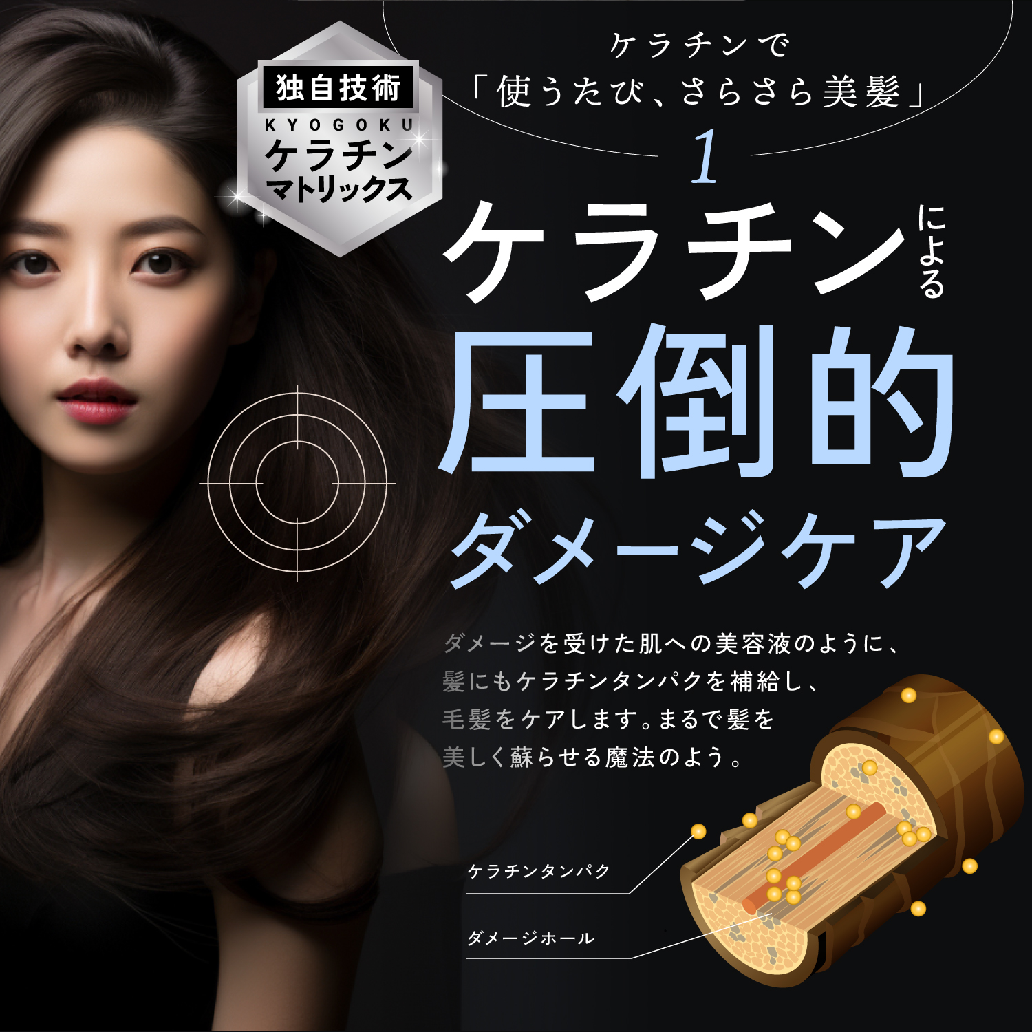 Kyogoku Professional / KYOGOKU ケラチンブースト＋トリートメント 3g