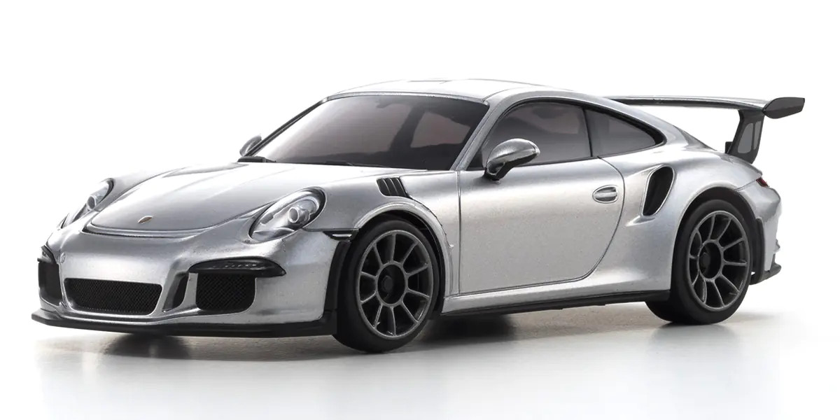 MINI-Z RWD MR-04 readyset Porsche 911 GT3 RS GT Silver metallic