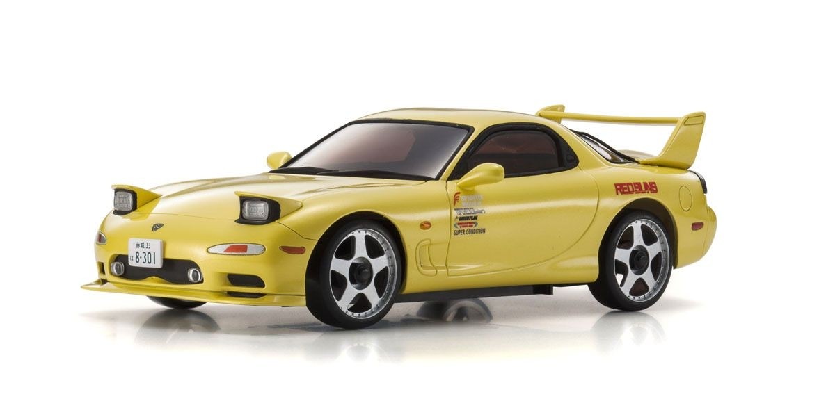 MINI-Z AWD INITIAL-D MAZDA RX-7 FD3S Readyset 32612Y - KYOSHO RC