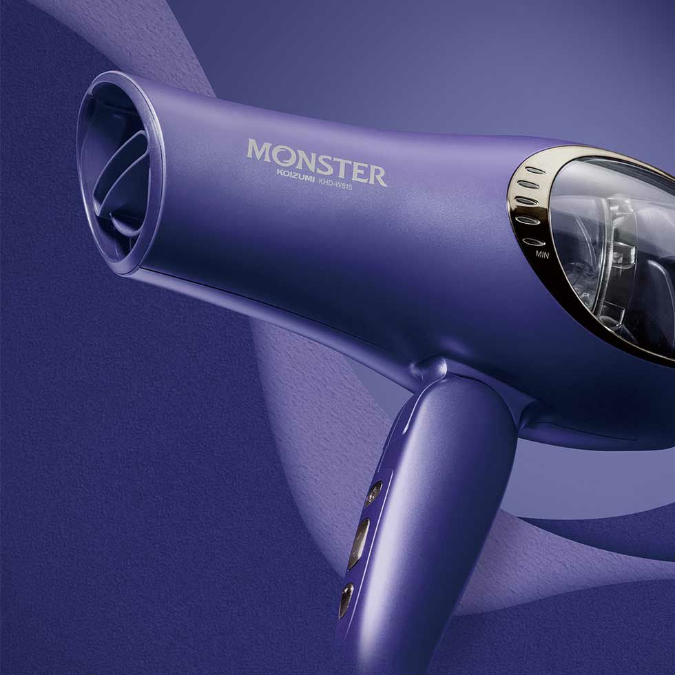 販売終了】MONSTER(モンスター) ダブルファンドライヤーKHD-W815