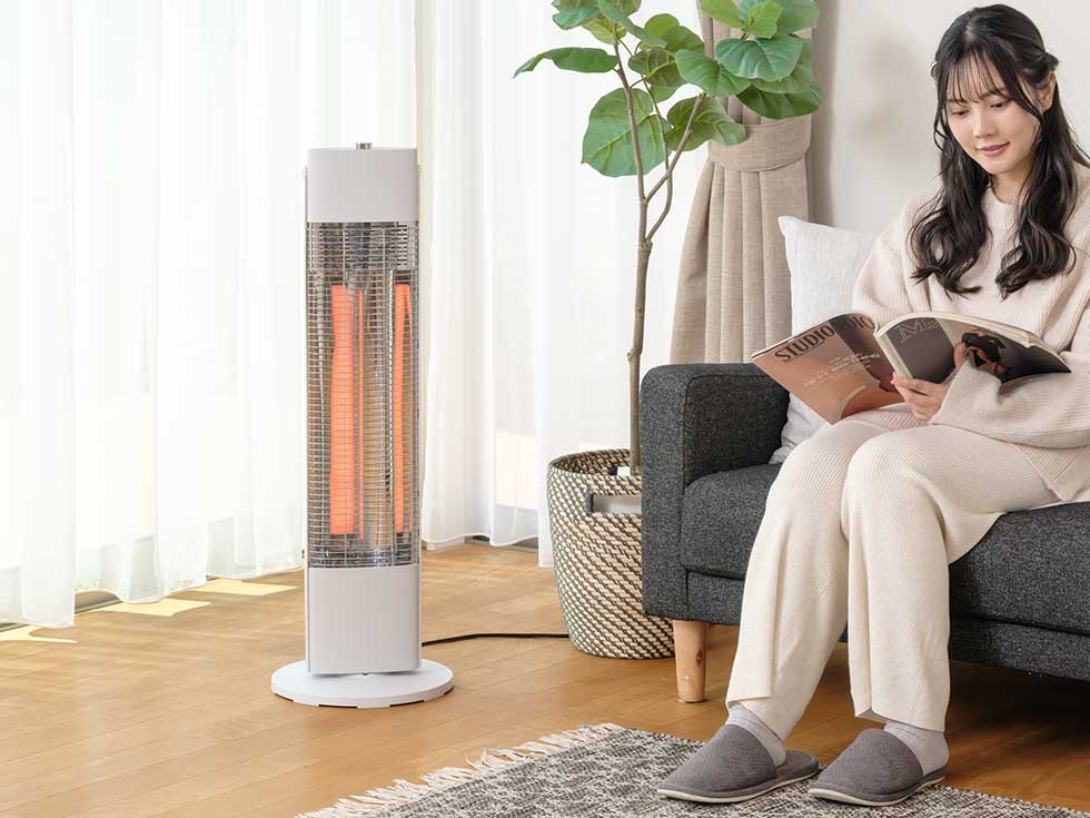 カーボンヒーター遠赤電気ストーブKKH-0952 | コイズミオンラインショップ