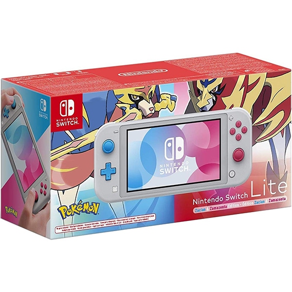 Consola portabila Nintendo Switch Lite Zacian & Zamazenta Edition, gri