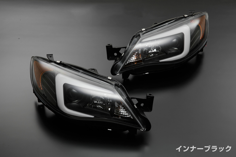 GE/GH/GR/GV インプレッサ/XV/WRX 後期 3Dライトバー プロジェクター