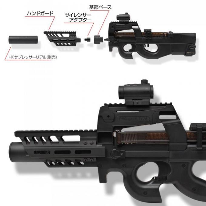 L.A.ホビーショップ / P90 M-lok レイルハンドガード [品切中.再生産待ち]