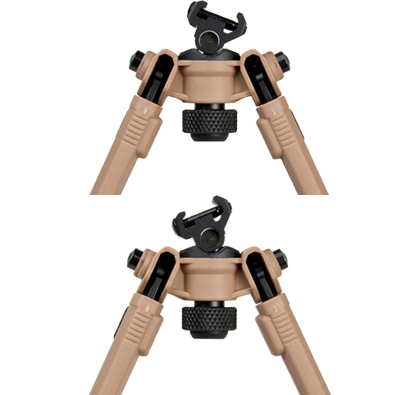 L.A.ホビーショップ / 20mmレール用 Magpulタイプバイポッド /ブラック