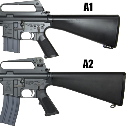 L.A.ホビーショップ / マルイ GBB M4MWS用 M16A2ストックセット [CGS