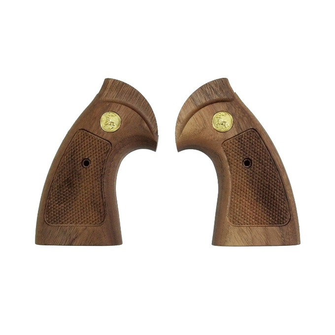 L.A.ホビーショップ / 木グリップ : マルイ パイソン用 ウォールナット