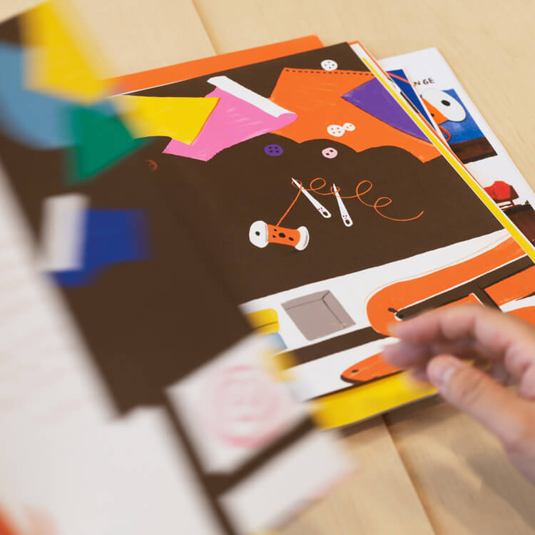 エルメスの新しい絵本ができるまで。 | ランタンエルメス - LA