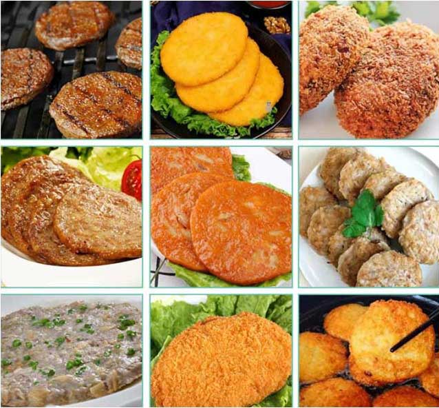 ハンバーガーパティ成形機 - 中国の食品包装および加工ソリューション