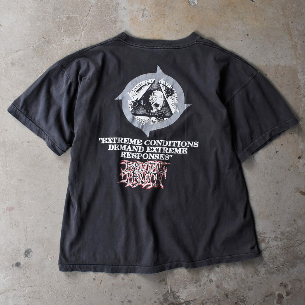 92 Brutal Truth “Extreme Conditions” ロックTシャツ 251118H