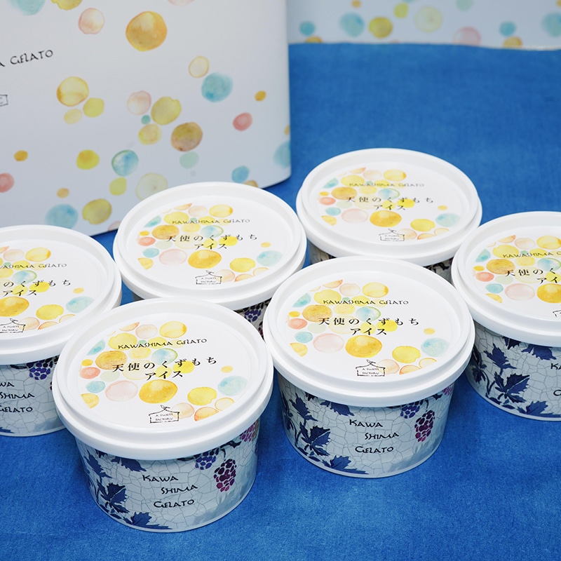 kawashima gelato（12個入り）天使のくずもちアイス | Lacycle mall