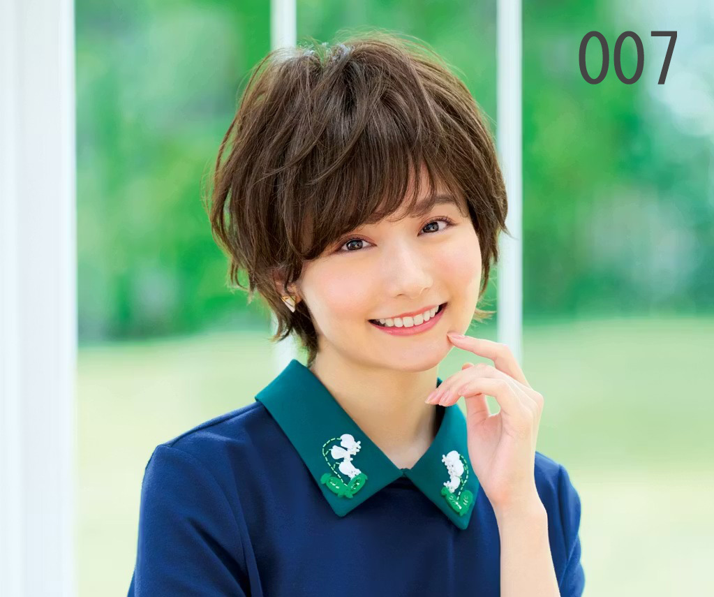 ショート:セミオーダーウィッグ 001:前髪の透け感がフェミニンな