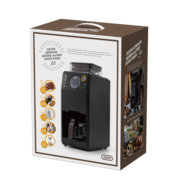 Toffy 全自動ミル付カスタムドリップコーヒーメーカー K-CM9 | 株式