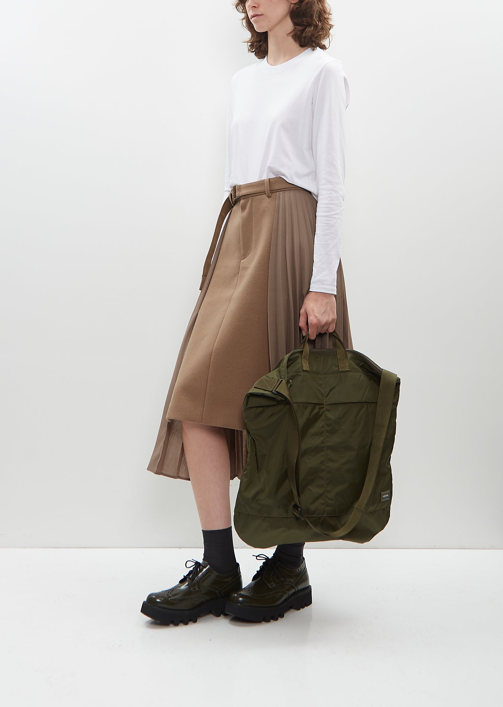 Flex 2Way Helmet Bag — Olive Drab – La Garçonne