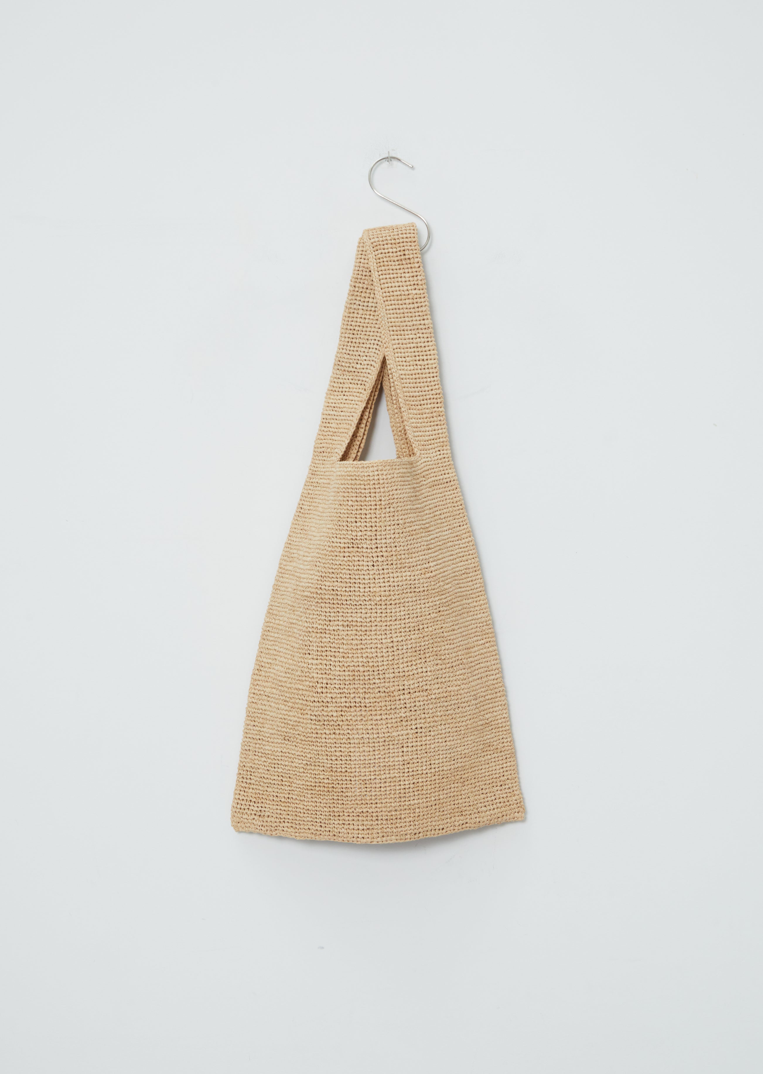Raffia Shopping Bag — Natural – La Garçonne