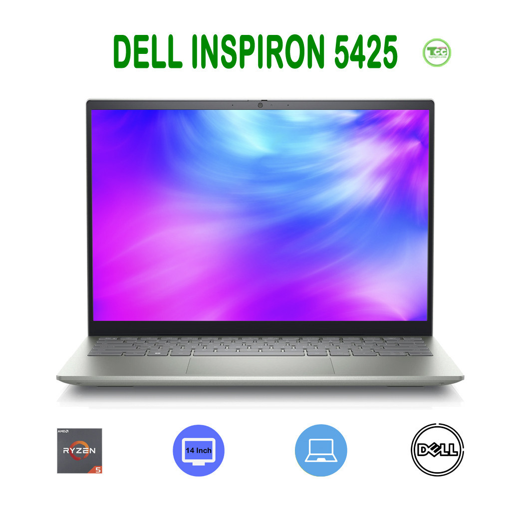 Dell Inspiron 14 5425 (2022) Ryzen 5 - 5625U, RAM 16GB, SSD 512GB