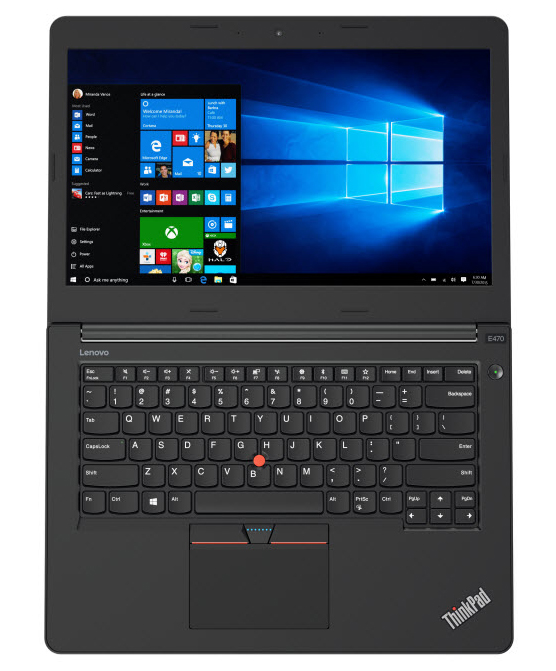 Lenovo ThinkPad E470 - i5-7200U · Intel HD Graphics 620 · 14.0