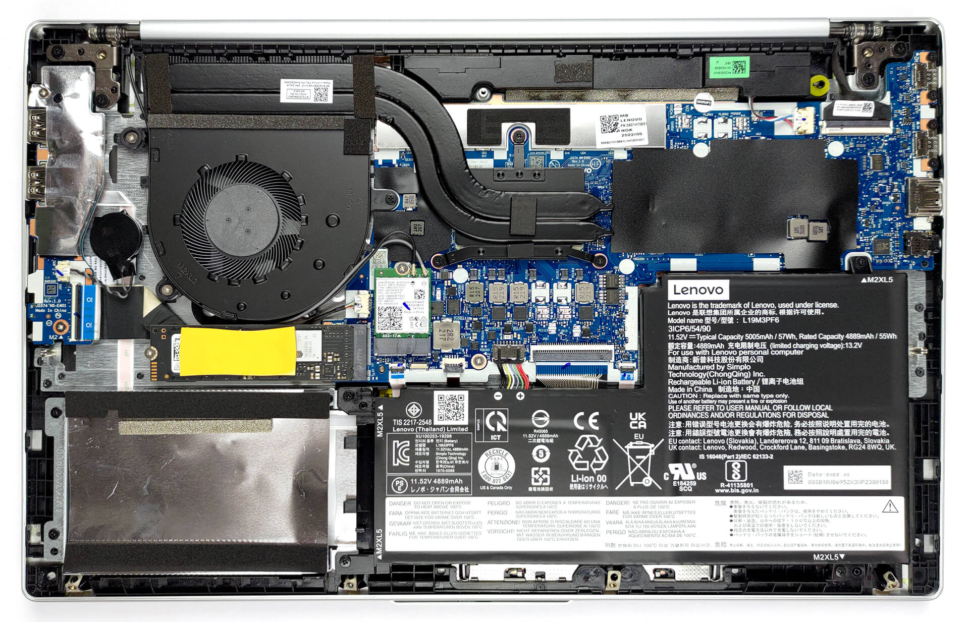 Inside Lenovo IdeaPad 5 (15