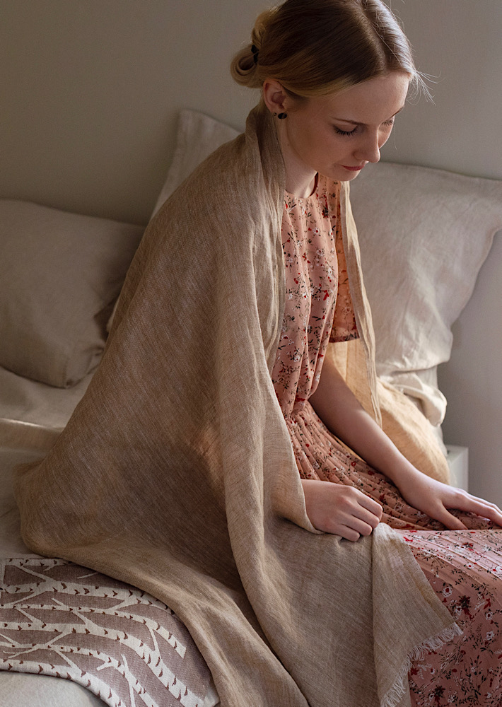 HALAUS stole 70x200cm – LAPUAN KANKURIT（ラプアンカンクリ）