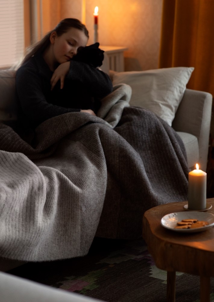 KAAMOS wool blanket 150x200cm – LAPUAN KANKURIT（ラプアンカンクリ）