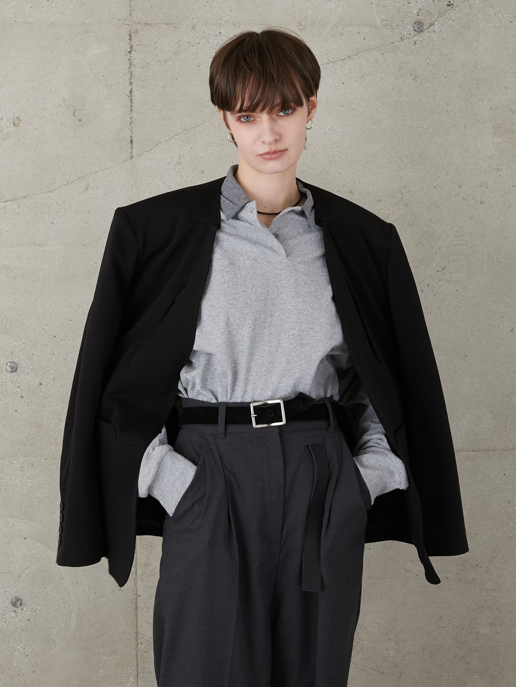 double face leather belt – LA PEAU DE GEM