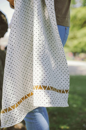 Sling Plumetis Ombre et lumière – RIVIERE VIRGINIE