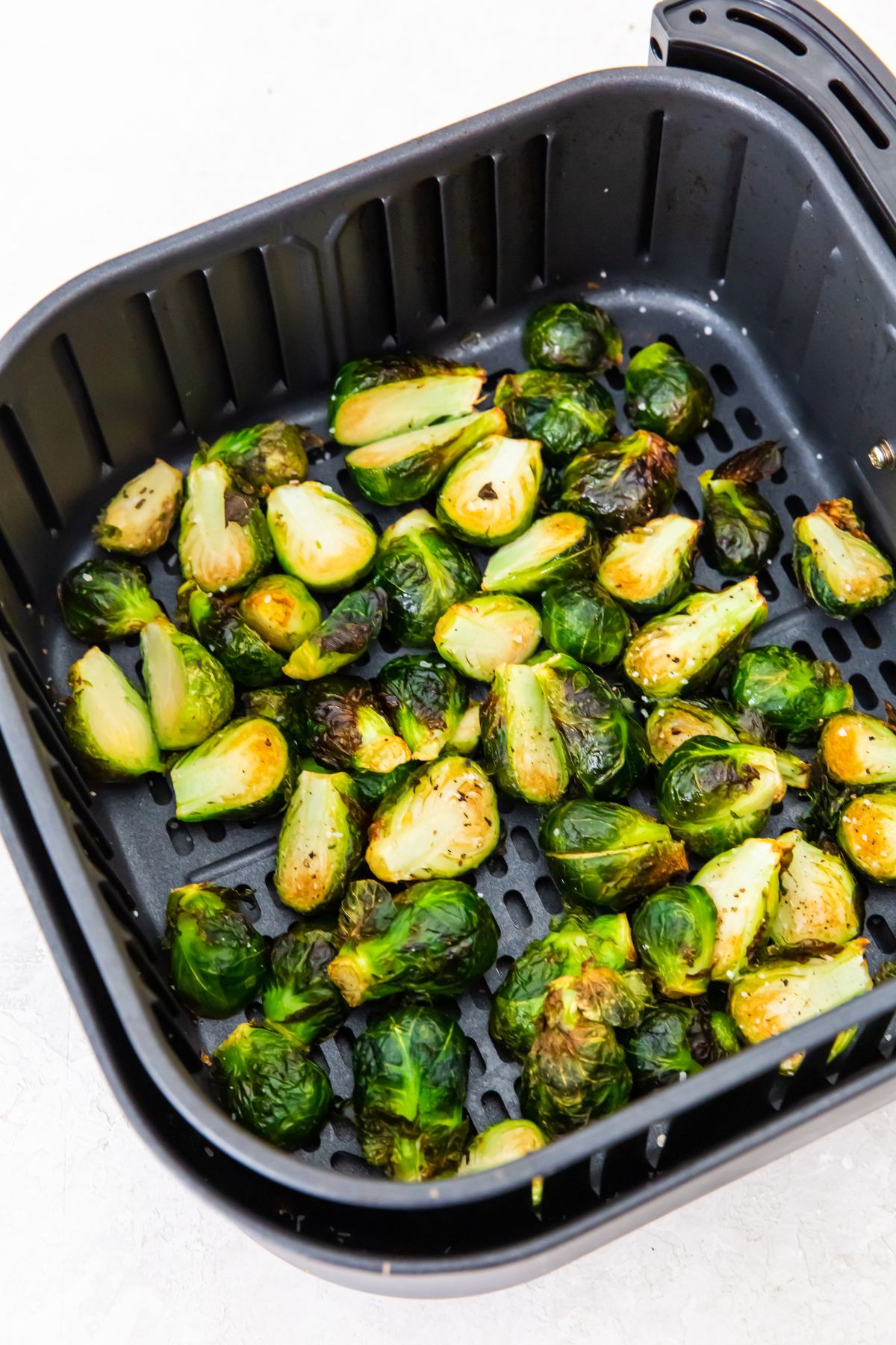 Air Fryer Frozen Brussel Sprouts - Lara Clevenger