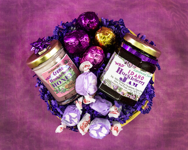 The Hucklberry Stash Gift Basket Crafted by Larchwood Farms
