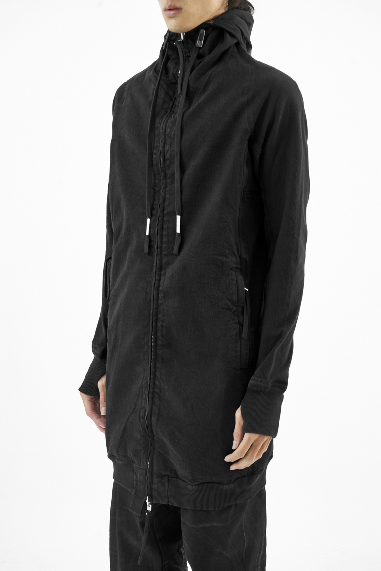 BORIS BIDJAN SABERI | HYBRID ZIPPER3.1 SEAM TAPED JACKET BLACK | L
