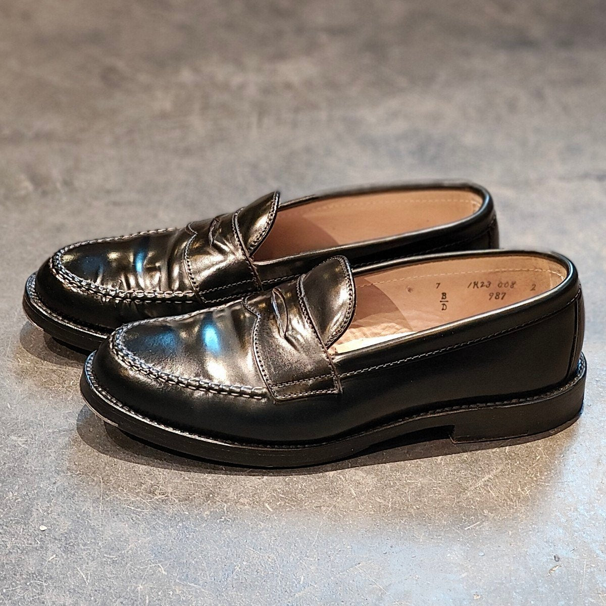 使用数回 【ALDEN】オールデン 987 ペニーローファー コードバン