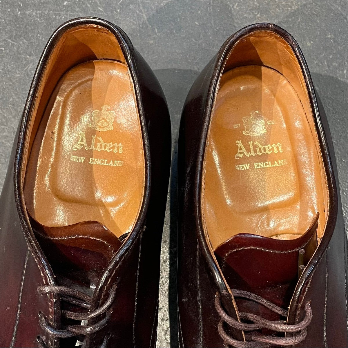 ALDEN】オールデン 54321 コードバン ブラウン ダークバーガンディ