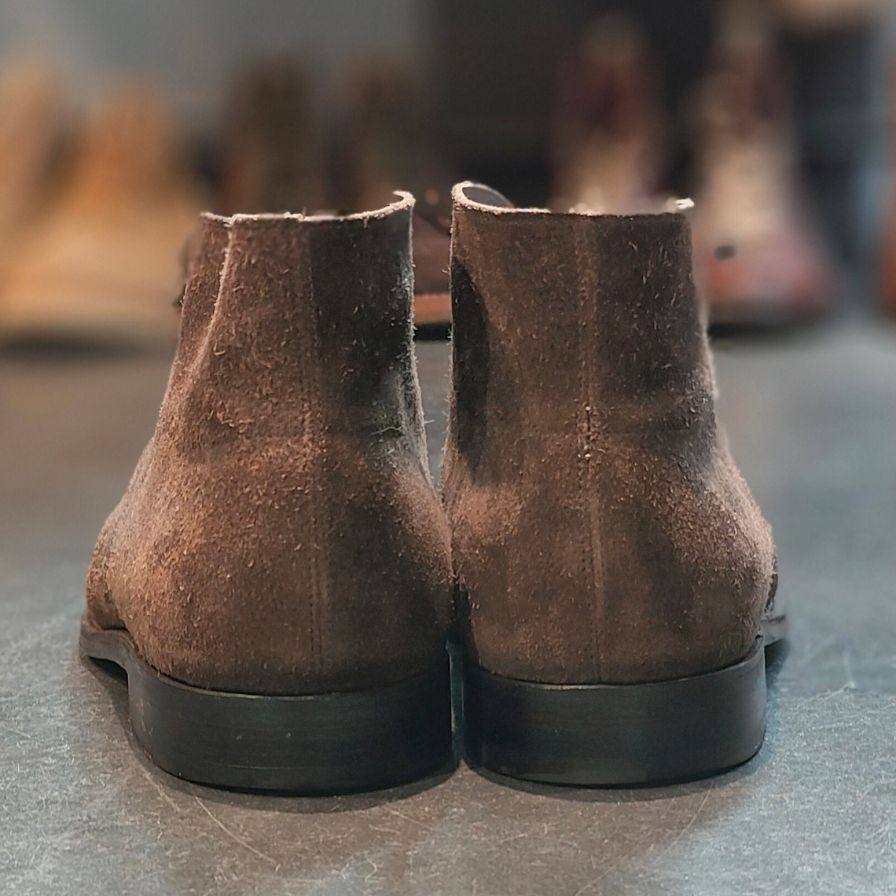 JOHN LOBB】ジョンロブ ロムゼイ チャッカブーツ スエード ブラウン