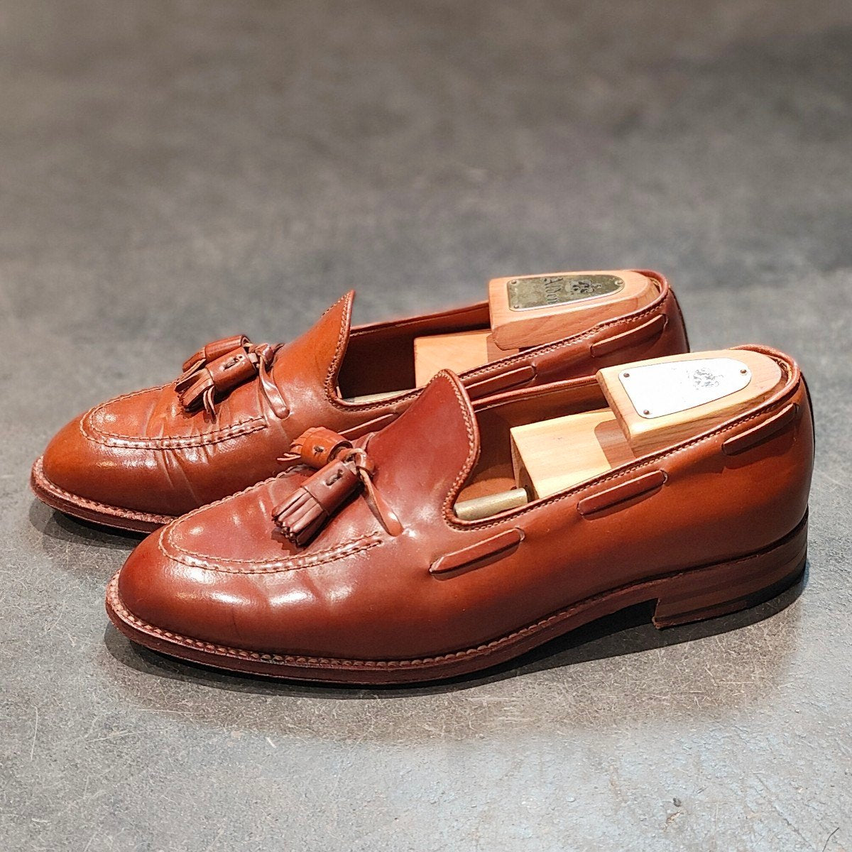 希少 美品【ALDEN】オールデン 3658 タッセルローファー コードバン