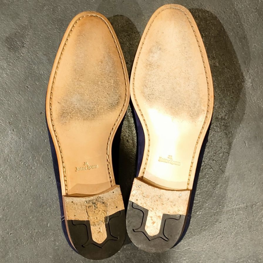 JOHN LOBB】ジョンロブ YARDLEY スエードシューズ カーフ ネイビー