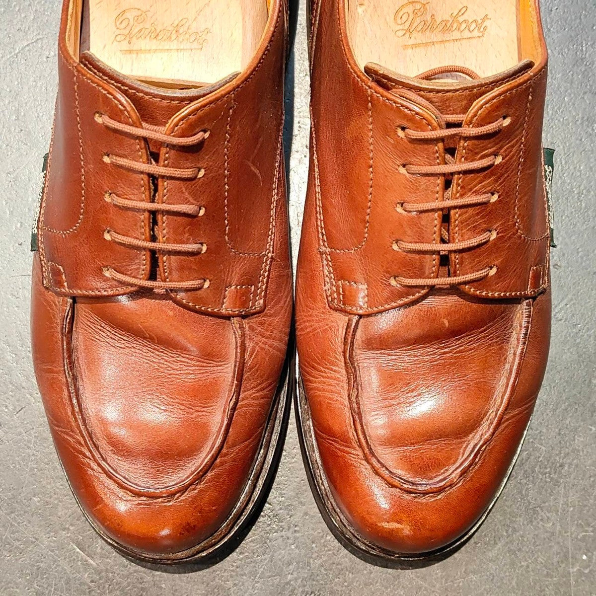 デカタグ【Paraboot】パラブーツ シャンボード Uチップ カーフ