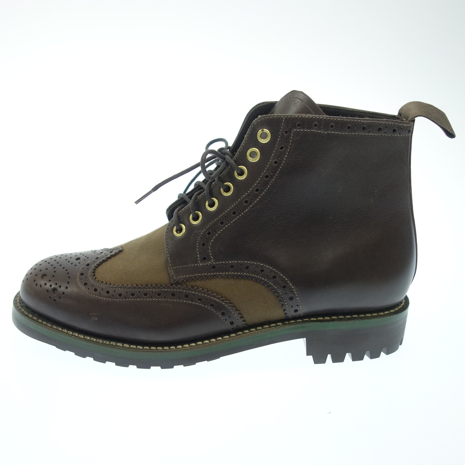 GRENSON】グレンソン Barbour別注 ACKLAM カントリーブーツ カーフ