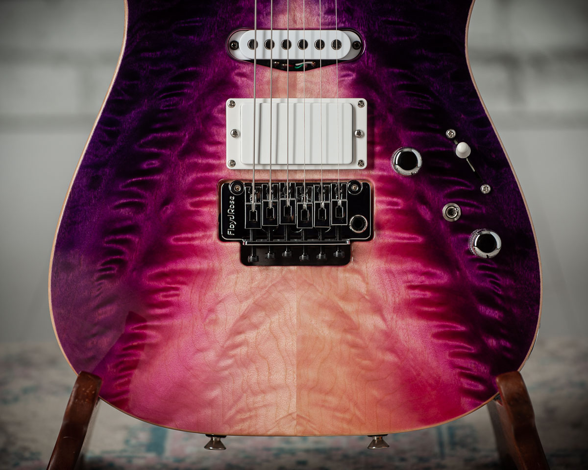 Tom Anderson Drop Top Shorty Purple WakeSurf with Binding #10-09