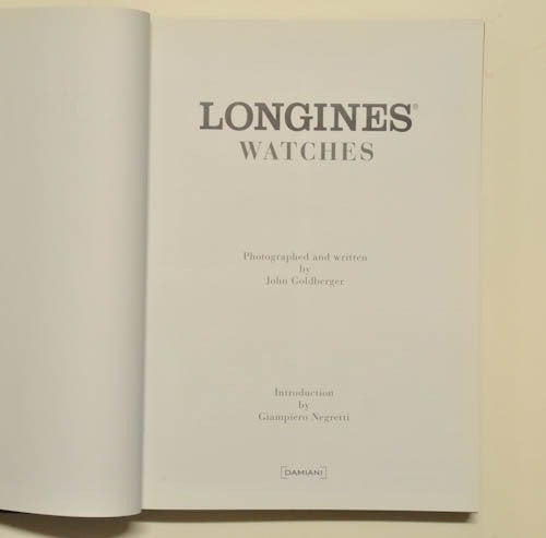 Longines Watches | John Goldberger | 1st