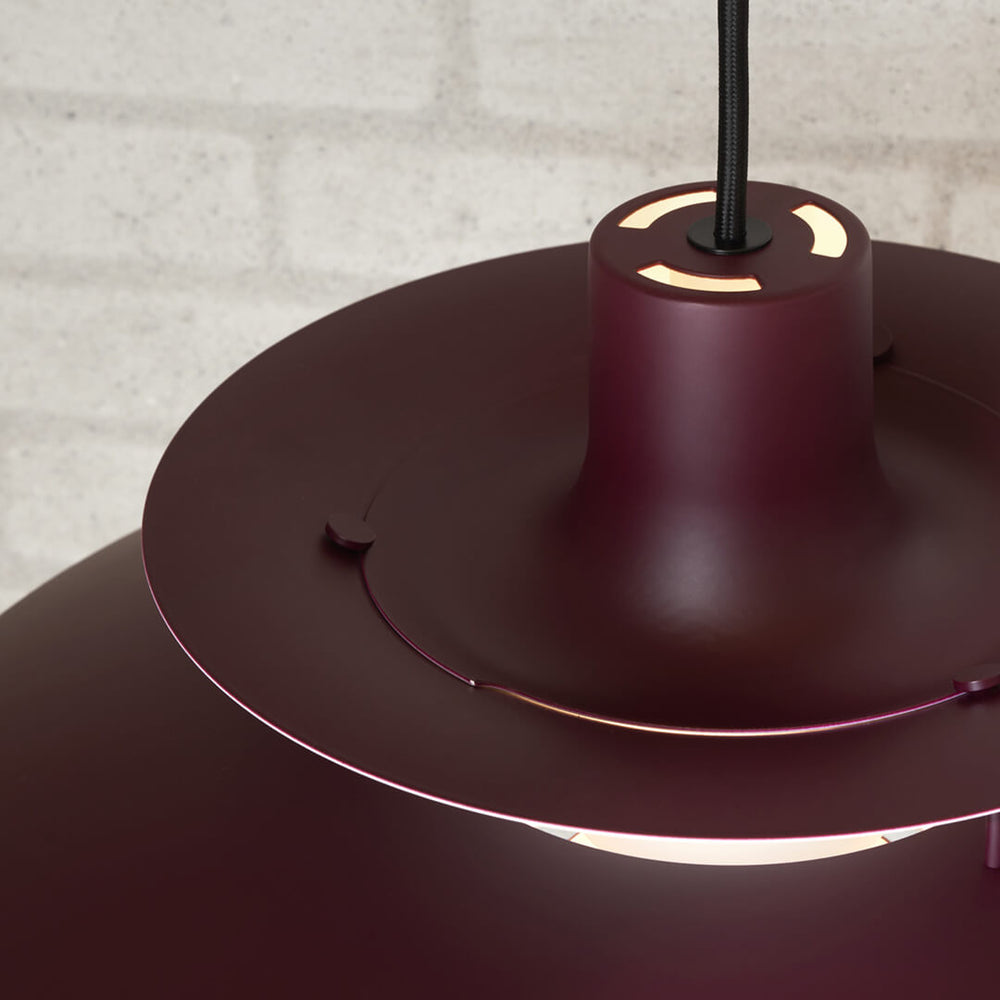 PH 5 モノクローム・バーガンディー ペンダントライト Louis Poulsen