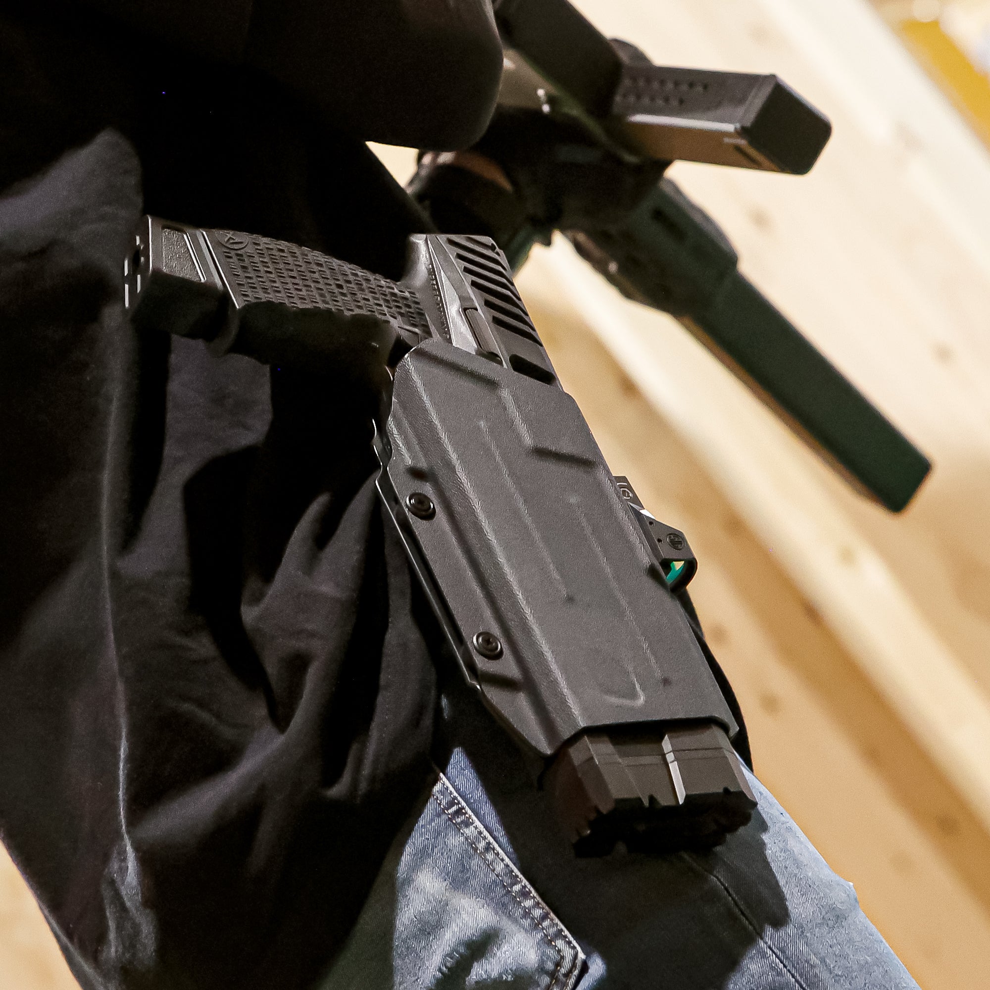 KRYTAC SilencerCo Maxim 9専用カイデックスホルスター【右用】[Battle