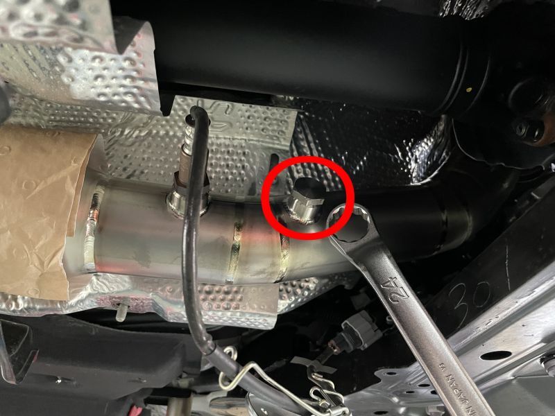 GRヤリス スポーツ触媒 フロントパイプ