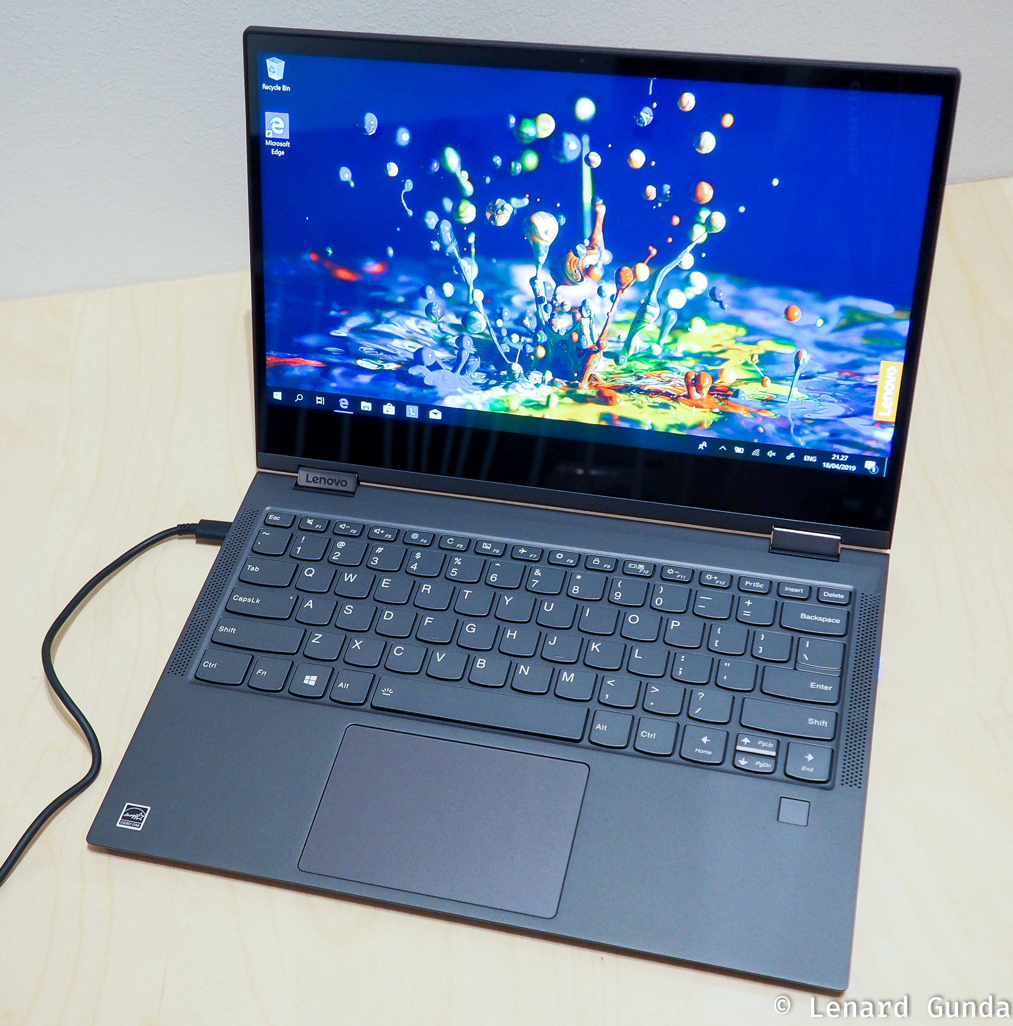 Lenovo YOGA C630 WOS review - LenardGunda.com