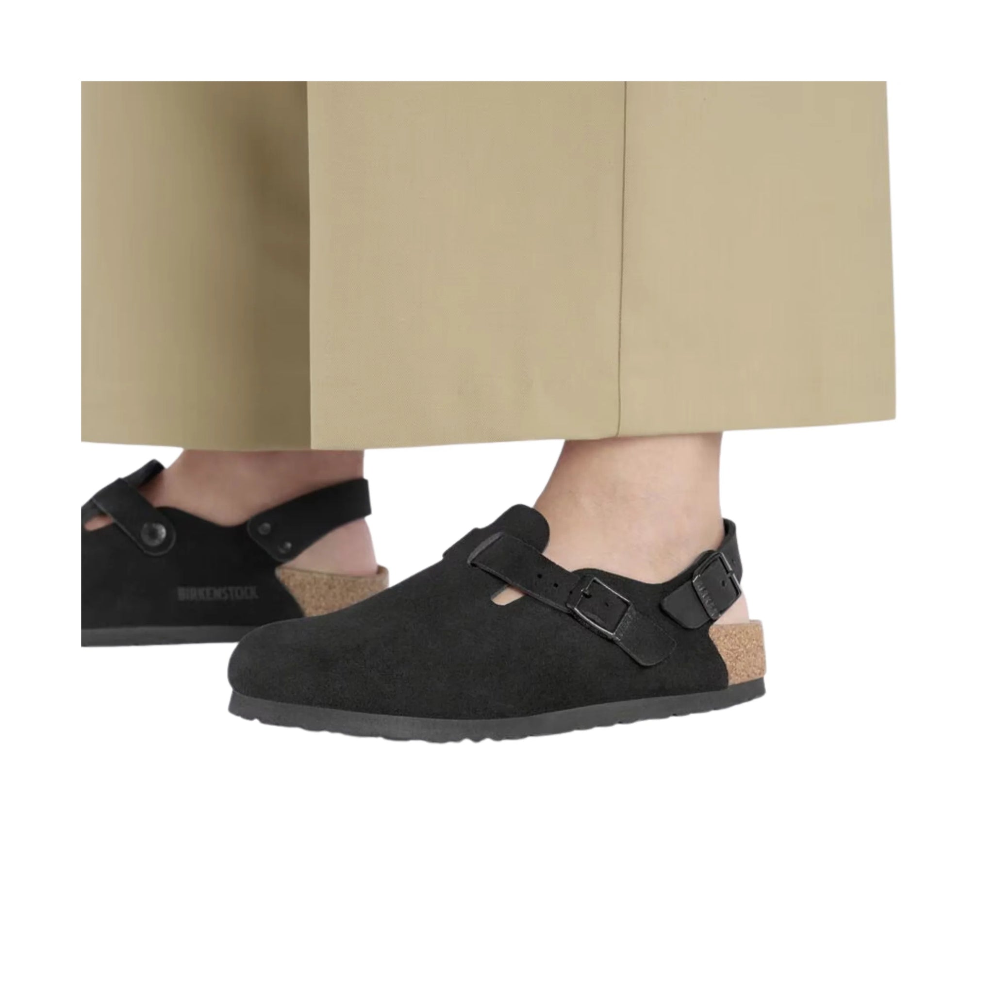 Birkenstock Tokio Suede Leather - Black – Lenny's Shoe & Apparel