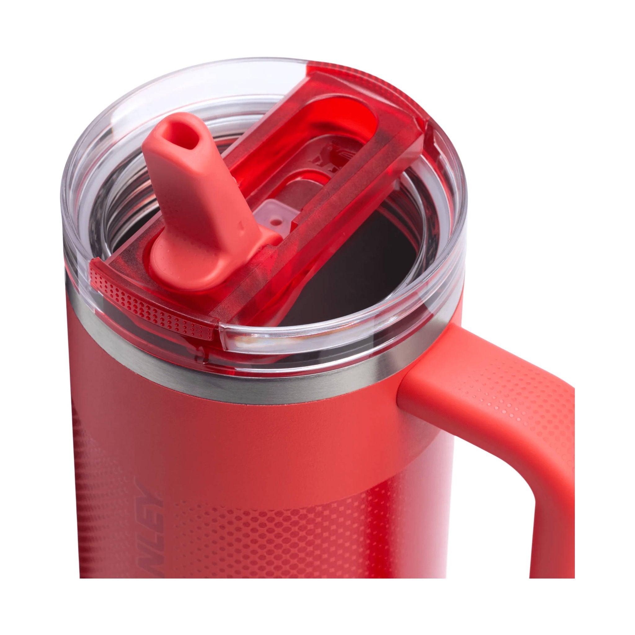 Stanley The Quencher Pro Tour Flip Straw Tumbler 30 oz - Hot Coral