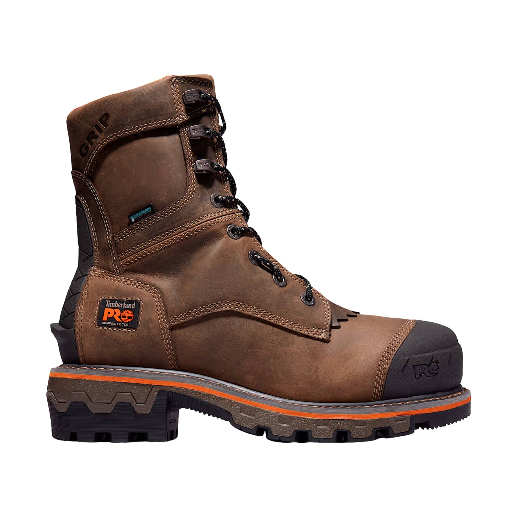 Timberland Pro Men's Boondock HD Logger Waterproof Composite Toe