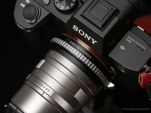 中望遠】CONTAX G Sonnar T＊ 90mm F2.8 外観レビュー | 収差Love