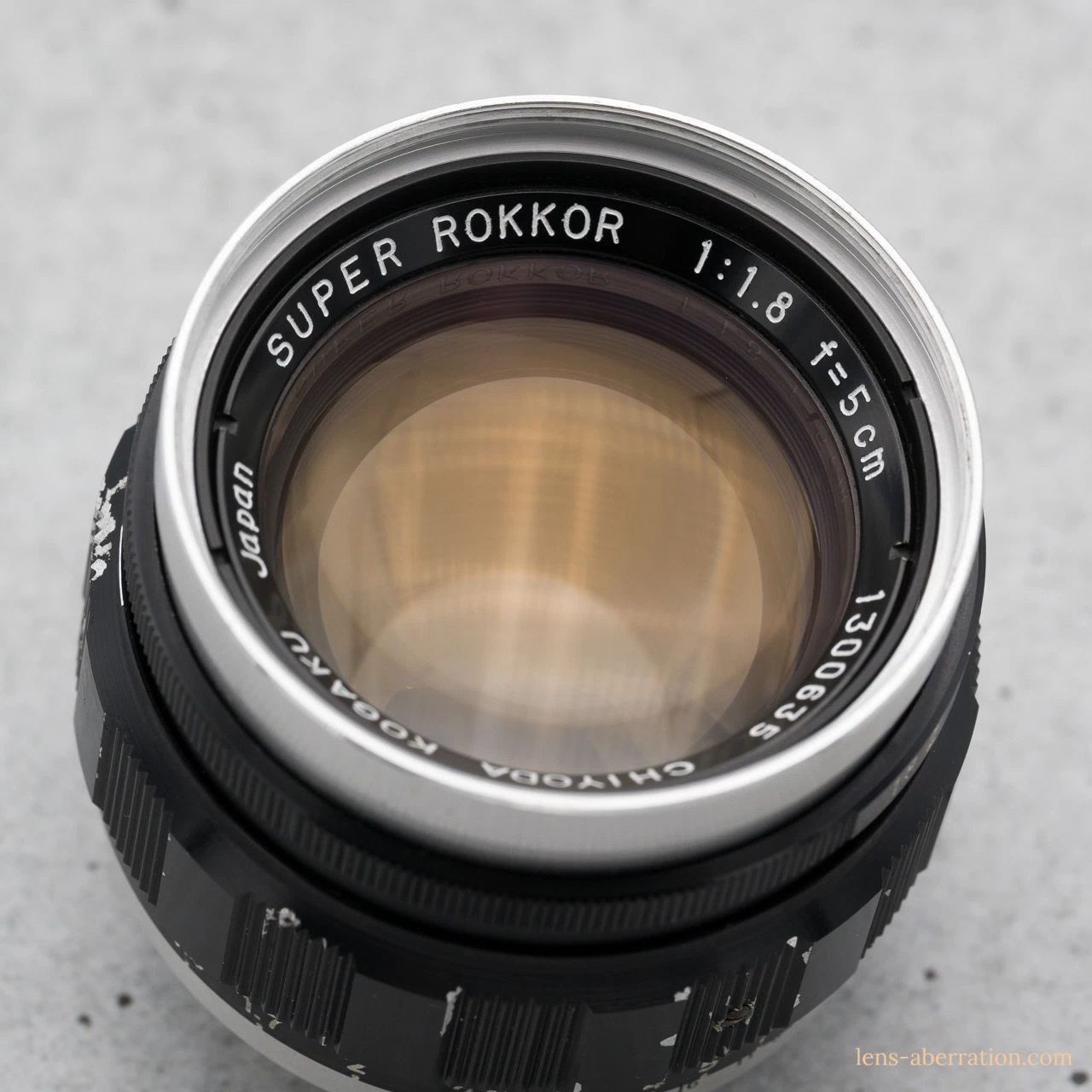 ミノルタ】SUPER ROKKOR 5cm F1.8 (L39) 外観レビュー | 収差Love