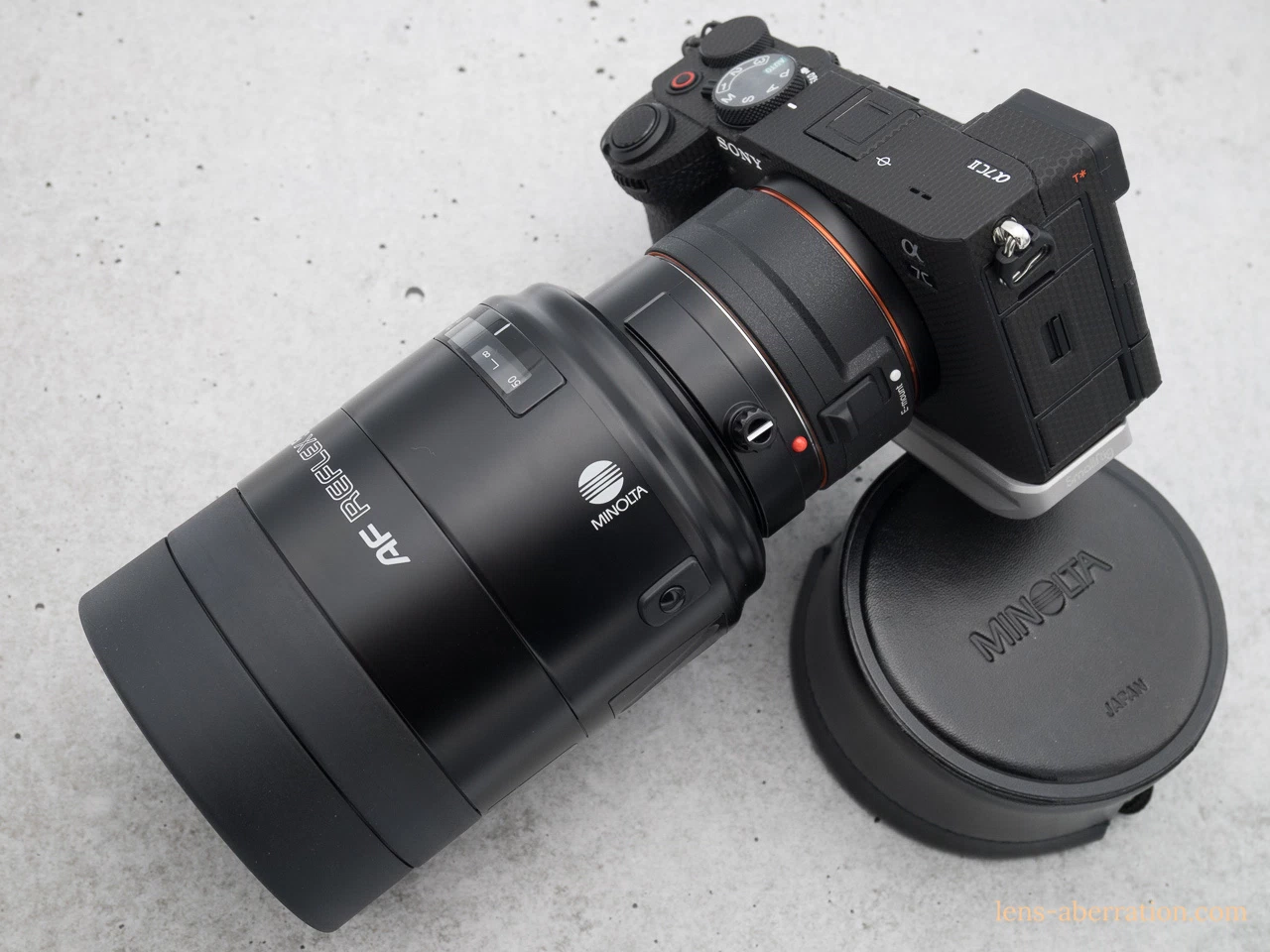 SONY LA-EA5と】MINOLTA AF REFLEX 500mm F8 レビュー | 収差Love