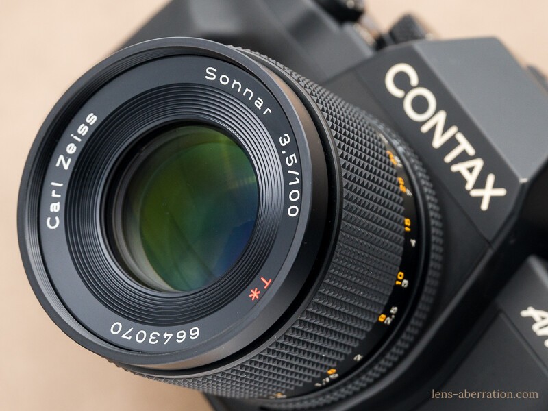 中望遠】CONTAX Sonnar T＊100mm F3.5 MMJ 外観レビュー | 収差Love